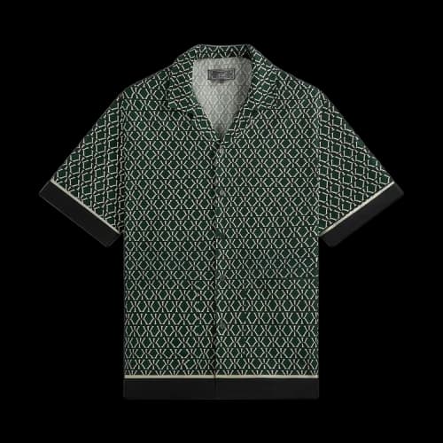 Kith Monogram Crest Reade Shirt 'Stadium'