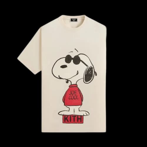 Kith For Peanuts Joe Cool Vintage Tee 'Sandrift'
