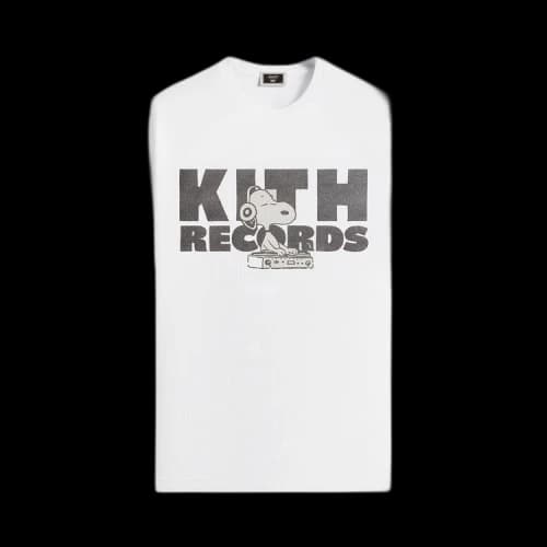 Kith For Peanuts Kith Records Vintage Tee 'White'