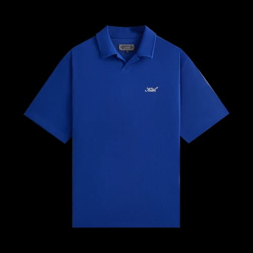 Kith Micro Waffle Drew Polo 'Cyclone'
