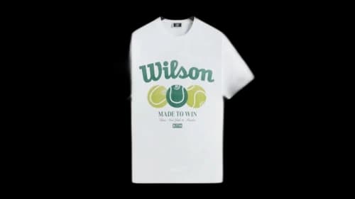 Kith x Wilson Made To Win Vintage Tee White