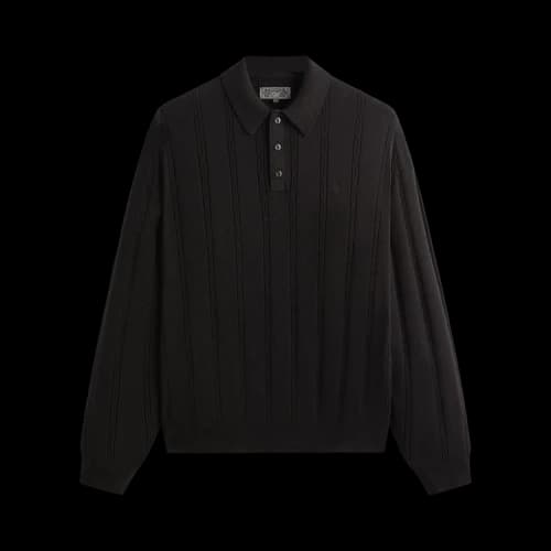 Kith Tilden Long-Sleeve Pullover 'Black'