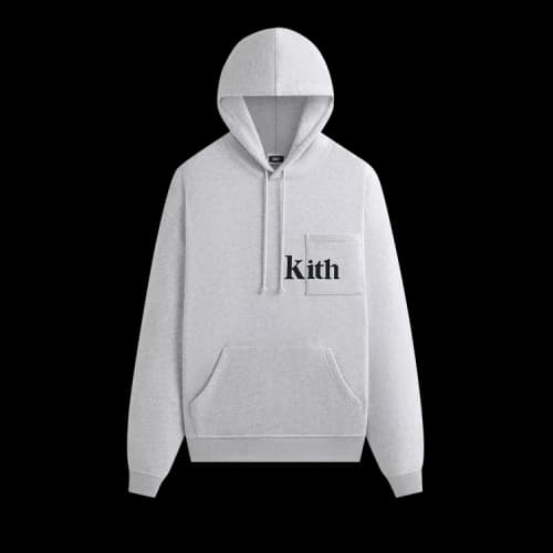 Kith Quinn Hoodie 'Light Heather Grey'