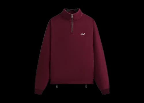 Kith Nelson Quarter Zip Pullover Magma