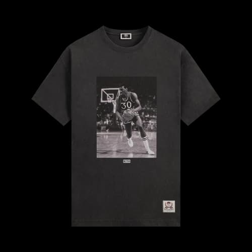 Kith For The New York Knicks Bernard King Vintage Jones Tee 'Black'
