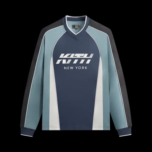 Kith Malik Long Sleeve Mesh Jersey 'Nocturnal'