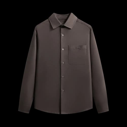 Kith Flannel Tomas Buttondown Shirt 'Mineral'