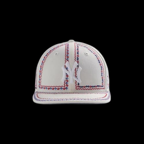 Kith & New Era For Yankees Floral Frame 59Fifty 'Sandrift'