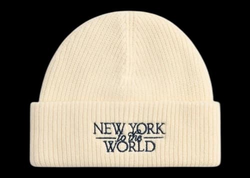 Kith NY to the World Mia Beanie Sandrift
