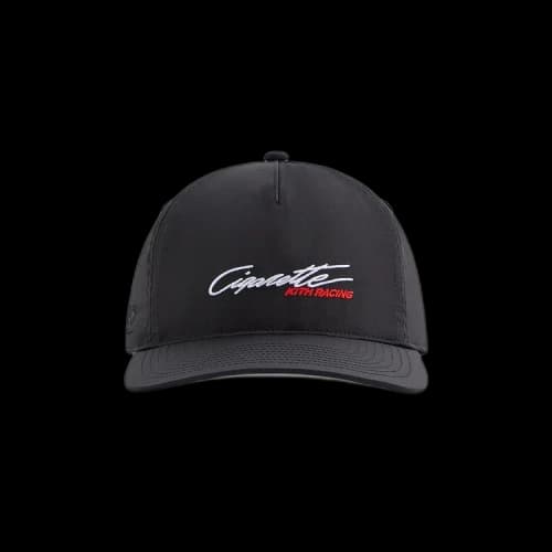 Kith For Cigarette Wrinkle Nylon Bay Low Pinch Crown Snapback 'Black'