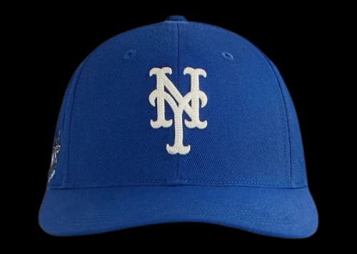 Kith x '47 New York Mets Heavy Twill Franchise LS Cap Royal