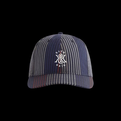 Kith Seersucker Aaron Classic Cap 'Nocturnal'