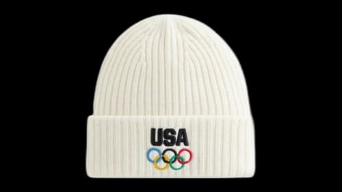 Kith x New Era Team USA Knit Mia Beanie Sandrift