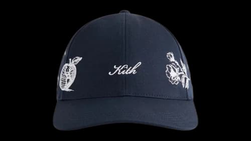 Kith Twill Printed Aaron Classic Cap Nocturnal