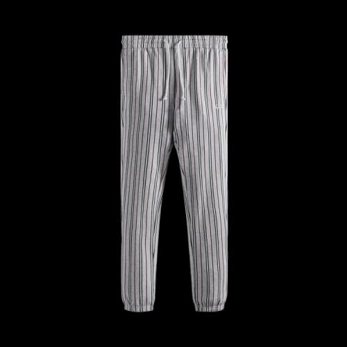 Kith Pinstripe Williams I Sweatpant 'Light Heather Grey'