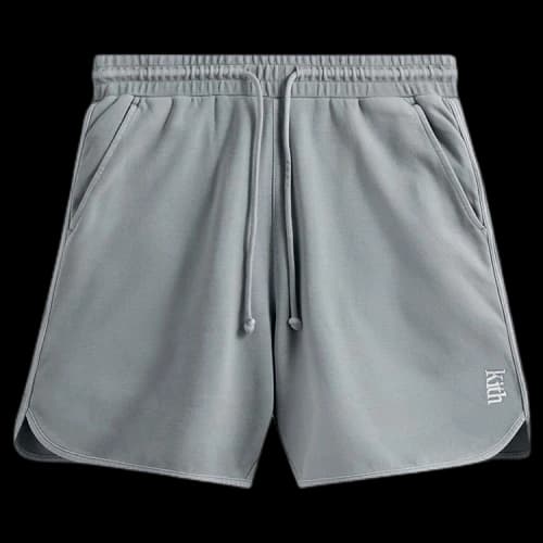 Kith Crystal Wash Interlock Jordan Short 'Light Indigo'