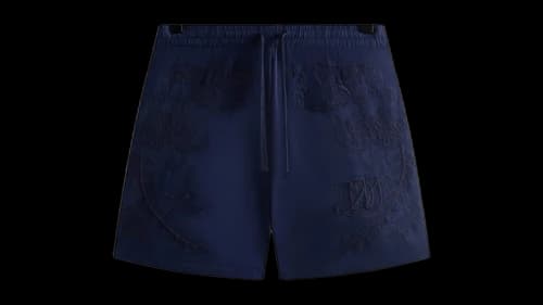 Kith x Wilson Embroidered Mesh Active Short White