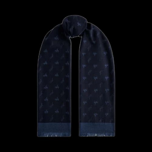 Kith Pegasus Monogram Scarf 'Nocturnal'