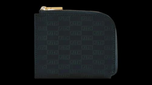 Kith Kithmas Monogram Vachetta Zip Wallet Equestrian