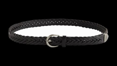 Kith Braided Belt Black