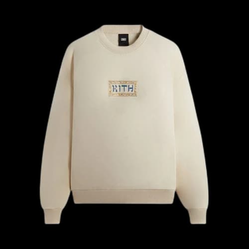 Kith Treats Hanukkah Ornamental Nelson Crewneck 'Waffle'
