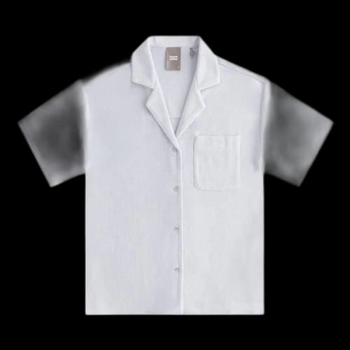 Kith Women Pima Towel Elena Camp Shirt 'Kyanite'