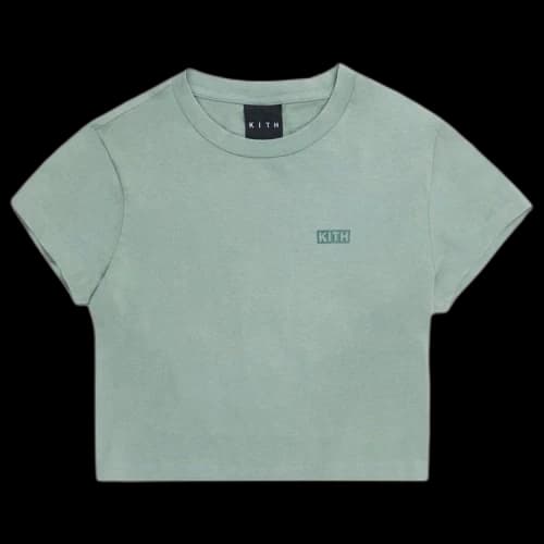 Kith Women Mulberry Washed Tee 'Mineral'