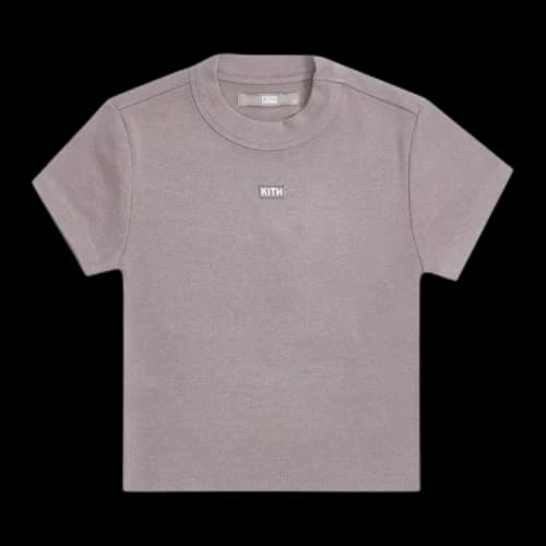 Kith Women Mulberry Baby Rib Tee II 'Quicksand'