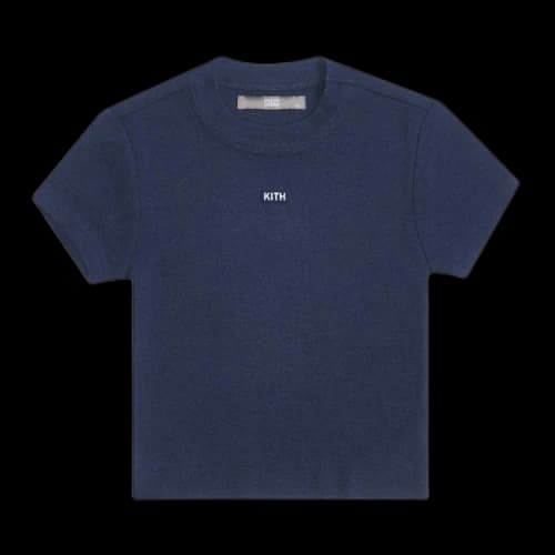 Kith Women Mulberry Baby Rib Tee II 'Chalk'