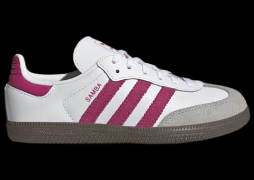 adidas Samba OG White Real Magenta Gum (PS)