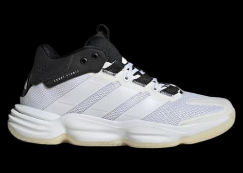 adidas Court Stabil Indoor Cloud White Black (Women's)