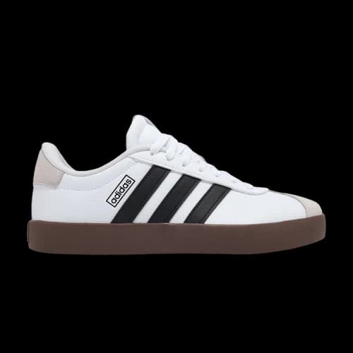 Adidas VL COURT 3.0 Slip Resistant Abrasion Resistant Low top Skateboard Shoes Women's White