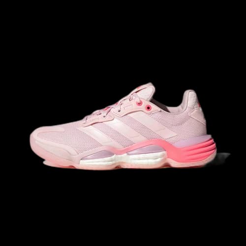 Adidas STABIL 16 Volleyball Shoes Unisex Low Top Pink/White Color