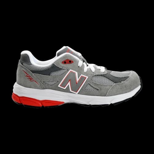 New Balance 990v3 Big Kid 'Grey Red'