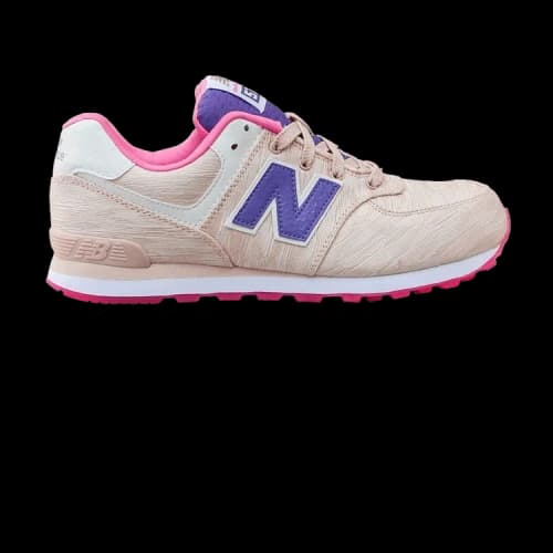 New Balance 574 Tan Pink Purple Camo (GS)
