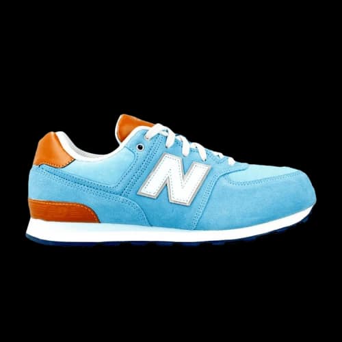 New Balance 574 Big Kid Wide 'Admiral Light Blue'