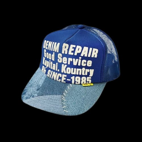 Kapital Denim Reconstruction Truck Cap 'Blue'