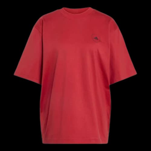 adidas x Stella McCartney Loose T-Shirt Asia Sizing 'Soft Carmine' (Women's)
