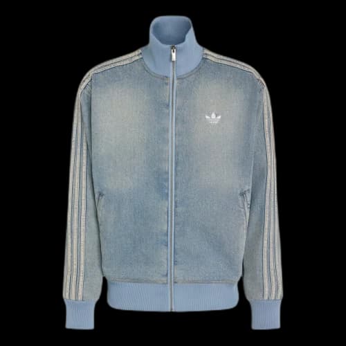 adidas Firebird Adicolor Denim Track Top Asia Sizing 'Worn Blue Denim'
