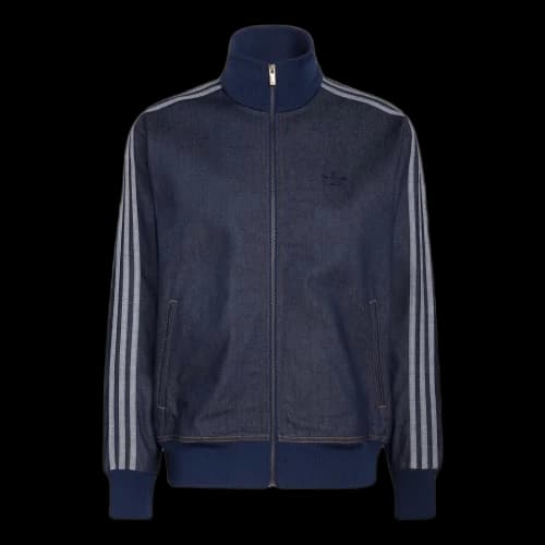 adidas Firebird Adicolor Denim Track Top Asia Sizing 'Indigo Denim'