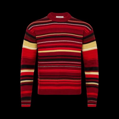JW Anderson Multi Stripe Jumper 'Red/Multi'