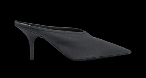 Yeezy Mule Canvas Pump 70MM Graphite Season 6