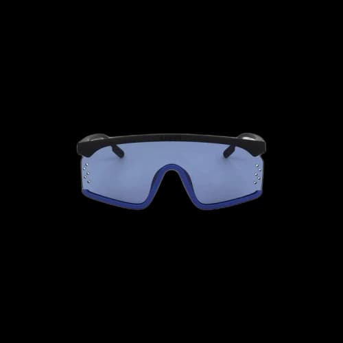 Kenzo Mirror Mask Sunglasses 'Black/Blue'