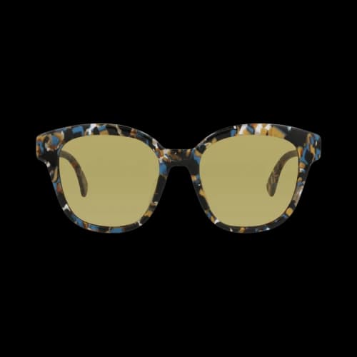 Kenzo Round-Frame Acetate Sunglasses 'Havana/Brown'