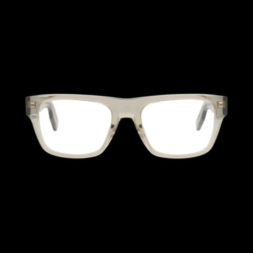 Kenzo Square-Frame Acetate Optical Frames 'Brown/Transparent'