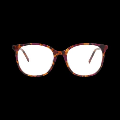 Kenzo Square-Frame Acetate Optical Frames 'Havana/Transparent'