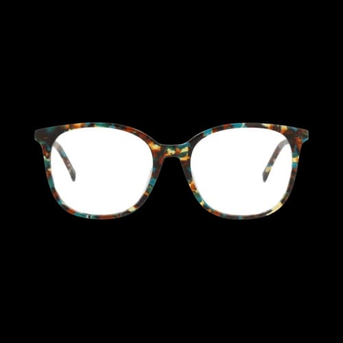 Kenzo Square-Frame Acetate Optical Frames 'Havana/Transparent'