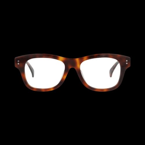 Kenzo Round-Frame Acetate Optical Frames 'Havana/Transparent'