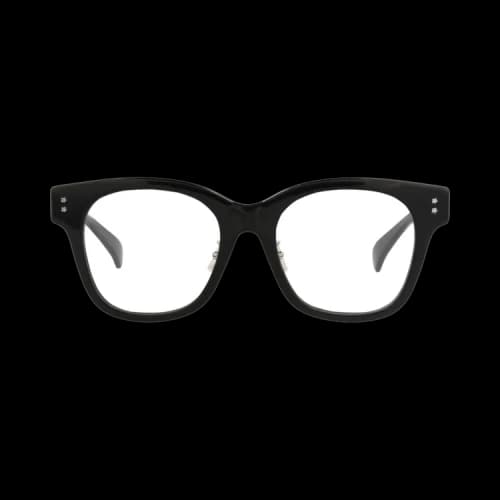 Kenzo Square-Frame Acetate Optical Frames 'Black/Transparent'