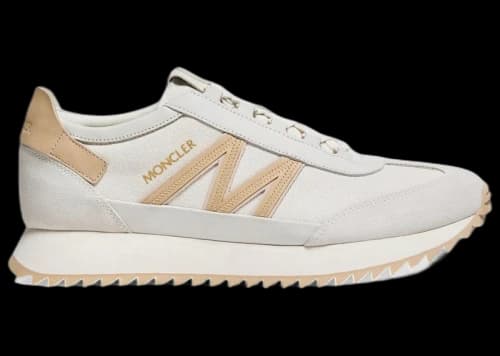 Moncler Pacey2 Sneaker White Suede & Nubuck